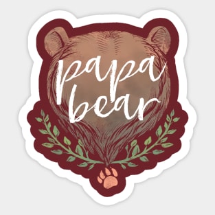 Papa Bear Sticker